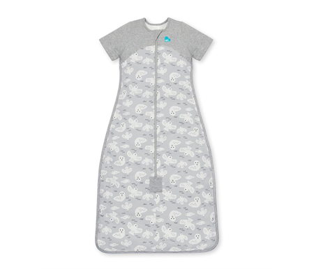 Love To Dream Organic Cotton Sleep Bag 1.0 Tog 18-36m - Grey Doves