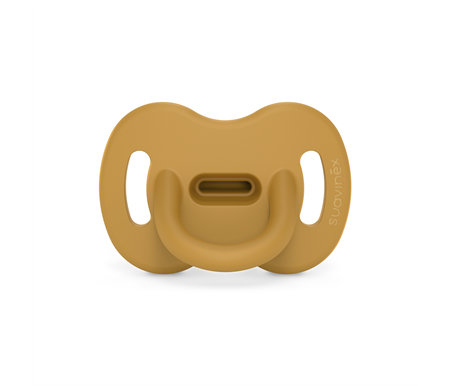 Smoothie Ultra Light All Silicone SX Pro Physiological Teat 0-6M - Color Essence Mustard
