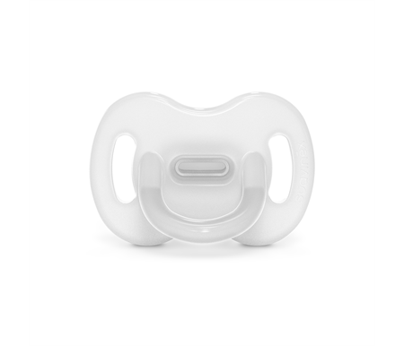 Smoothie Ultra Light All Silicone SX Pro Physiological Teat 0-6M - Color Essence Transparent