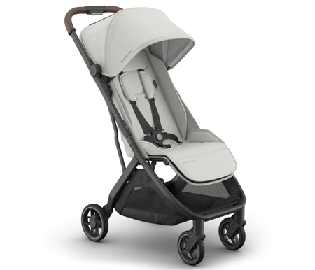 UPPAbaby MINU V3 Stroller - Savannah Pearl Gray Jacquard