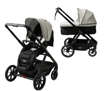 Valco Baby ARK Stroller - Cloud + Ark Bassinet + Caddy + Bottle Holder Value 84.90$